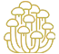 Icon representing fresh mushrooms harvest